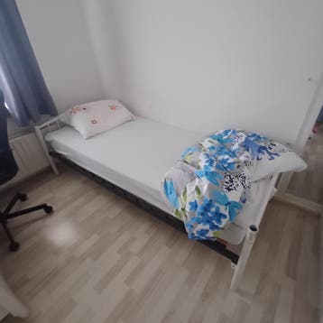 witte bedframe 1 persoon