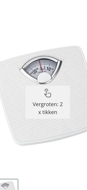 Gezocht: ouderwetse weegschaal.