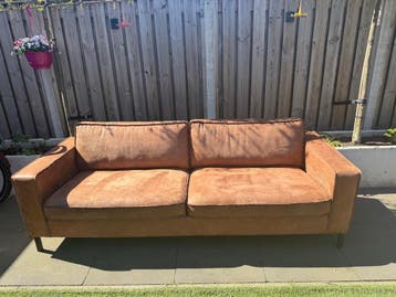 Bruine driezitsbank gratis ophalen in veghel