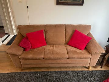 Bruine driezitsbank (gratis)