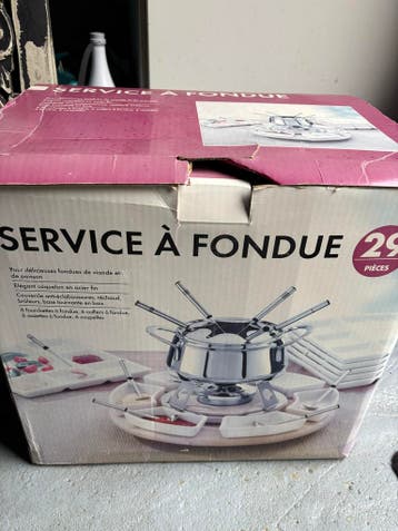 Fondueset - Compleet met 29 onderdelen