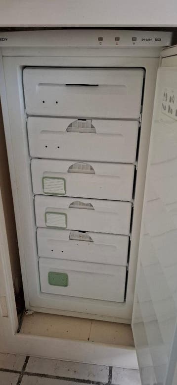 Koelkast en vrieskast