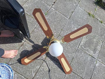 plafondventilator met verlichting