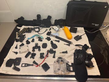 Nikkei Extreme X6 4k actioncamera. Met diverse extra’s