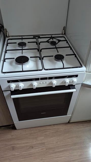 Siemens gas fornuis werkt prima