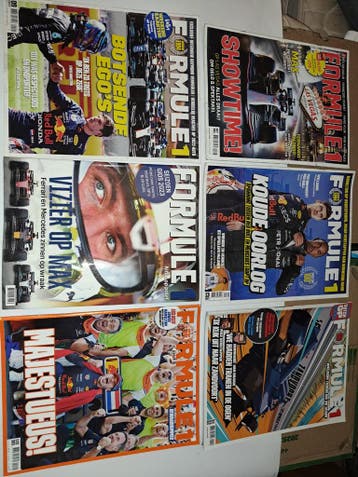Formule 1 Autosport 17x magazines oude