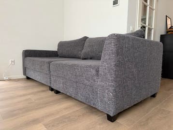 Grijze bank - 2-delig
