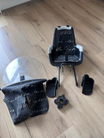 Bo-Bike voorzitje fiets met windscherm - gebruikt