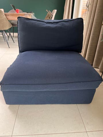 Gratis donkerblauw zit element