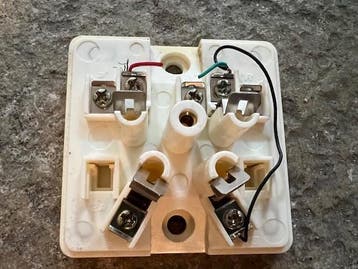 Vaste Telefoon wandstekkerdoos