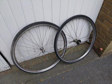 Set wielen 26 inch met goede banden