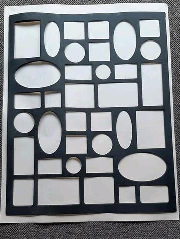 Diverse paspartouts 48x60 cm. Gratis afhalen in Hoogland.