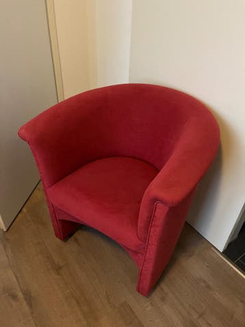 Rode stoel / fauteuil
