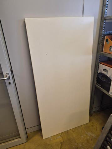 Wit bureaublad - Ideaal voor thuiswerkplek of hobby