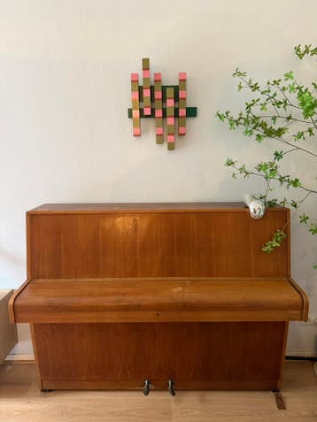 Houten piano