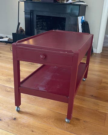 GRATIS : Theewagen, bijzet tafel