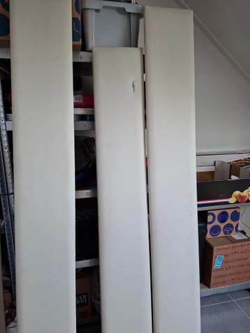 Bedombouw beige/gebroken wit