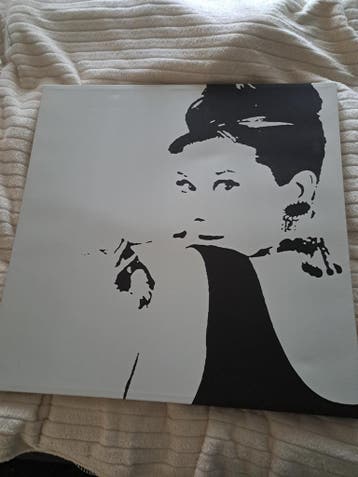 GRATIS groot canvas 80cm/80cm