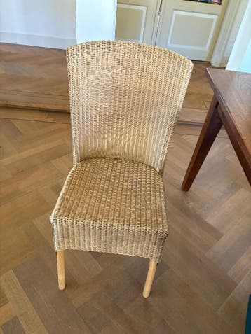 4 eetkamerstoelen LLOYD LOOM