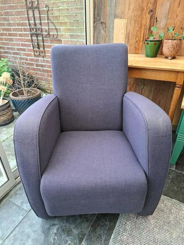Twee grijze fauteuils