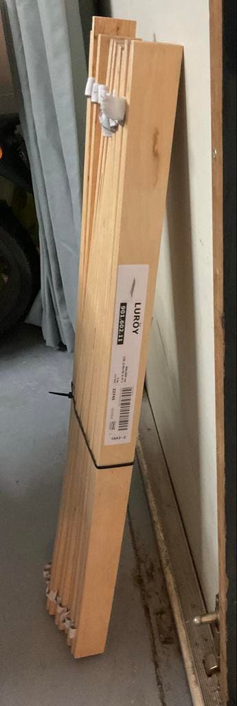 Gratis lattenbodem IKEA LURÖY 90x200 cm