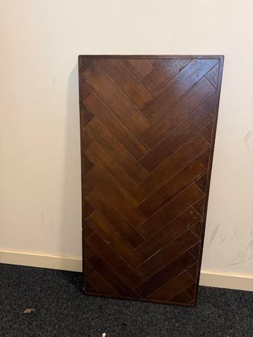 Gebruikt tafelblad salontafel 60cm x 120cm