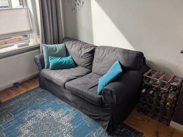 Tweepersoonsbank ikea Ektorp - gratis af te halen!