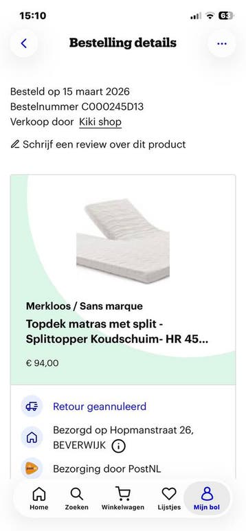 Splittopper matras nieuw 200x200