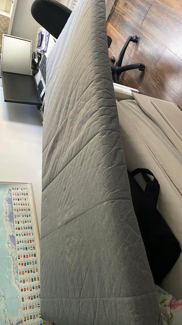 Dunne  matras topper zo goed sls nieuw