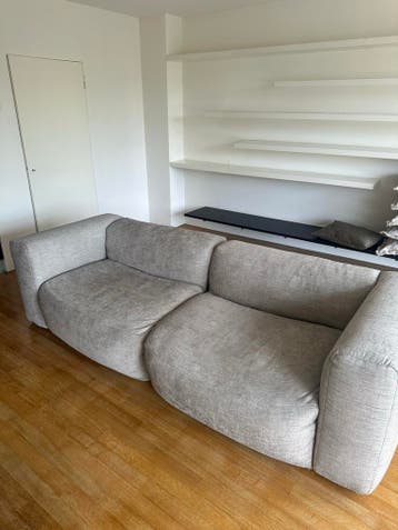 WOOOD bank - Zeer goede staat - 260x95x70cm