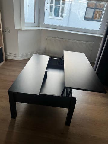 GRATIS: Houten salontafel met opbergruimte