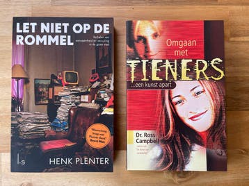Boeken: Omgaan met Tieners & Let niet op de rommel