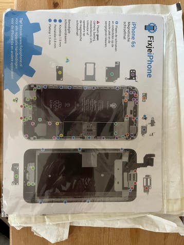 Voor de hobbyisten. Magnetische schroefmat iPhone 6