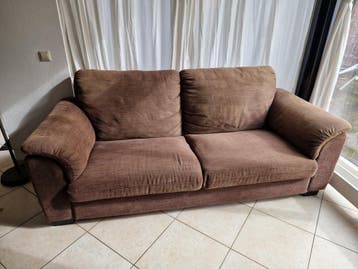 Bruine IKEA tweezitsbank