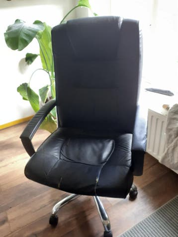 Zwarte Bureaustoel