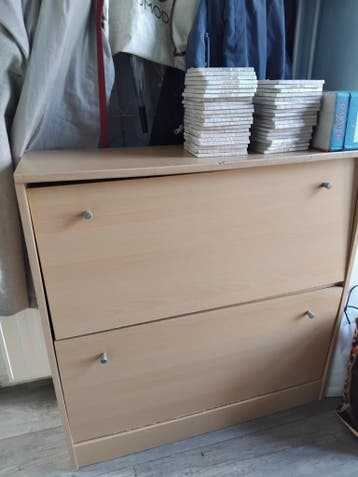 Schoenenkastje met 2 vakken - Ruimte voor veel schoenen