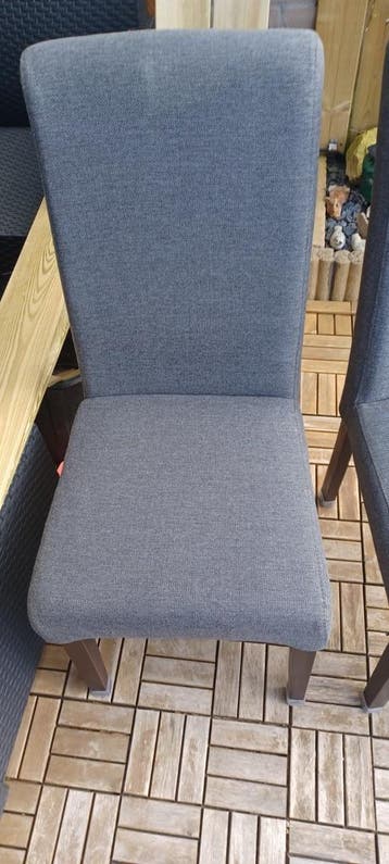 Gratis 4 eetkamerstoelen - Grijs, comfortabel