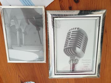 fotolijstjes nog in verpakking