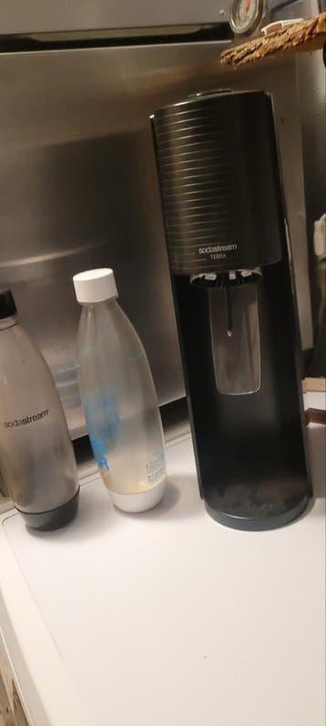 Sodastream Terra met flessen