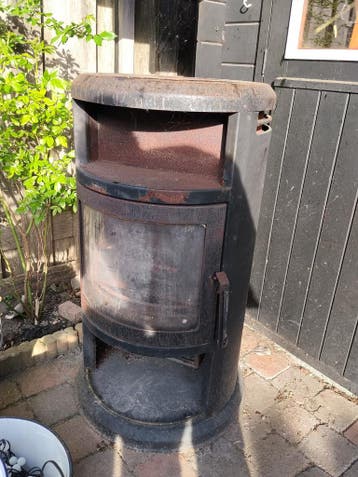 Houtkachel gratis op te halen