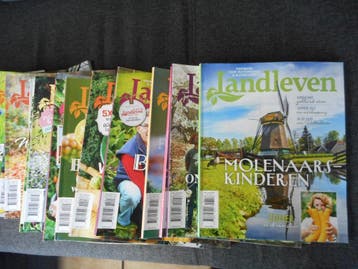 19 stuks tijdschriften LANDLEVEN  2020 - 2021 - 2022