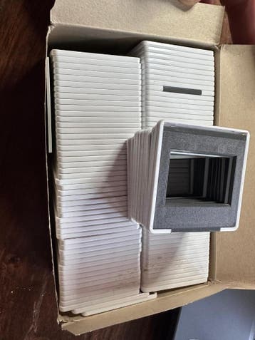 Lege dia's, meer dan 100