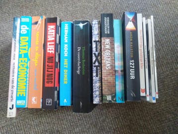 Diverse boeken: fictie, non-fictie en meer