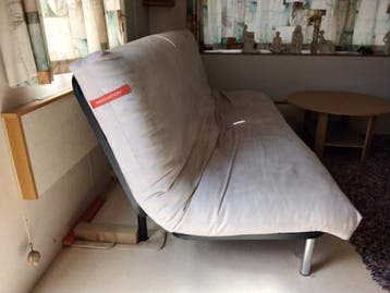 SLAAP/ ZITBANK  VOOR THUIS OF CARAVAN    GRATIS
