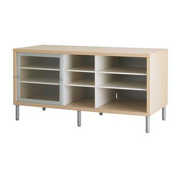 IKEA Magiker TV-meubel met glazen schuifdeur