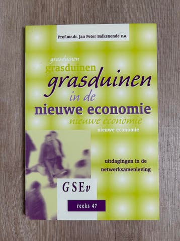 Grasduinen in de nieuwe economie - dr. Jan Peter Balkenende