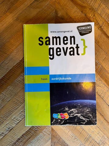 Gratis: Samengevat havo aardrijkskunde