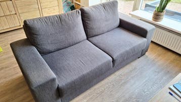 Bankstel antraciet 2,5-zits en 2-zits