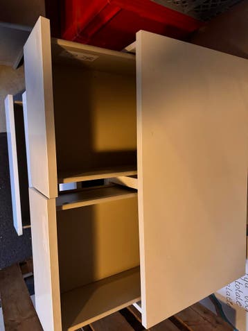 Witte ladekast met 6 laden