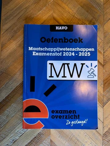 Gratis: oefenboek Examenstof Maatschappijwetenschappen HAVO